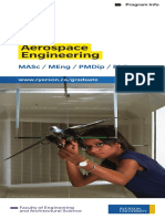 Aerospace Engineering: Masc / Meng / Pmdip / PHD