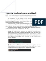 Conceito Tipos de Dados PDF