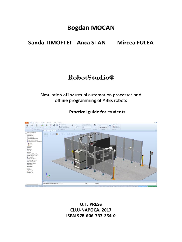 RobotStudio Simulation of Industrial PDF | PDF | Subroutine | Computer ...