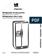 Refrigerador de Dos Puertas: Side by Side Refrigerator