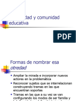 Comunidad y Comunidad Educativa 1