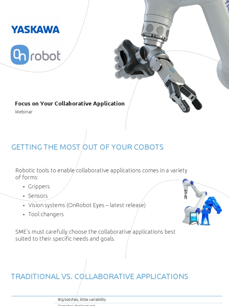 Optimize Collaborative Robotics Tools | PDF | Automation | Robotics