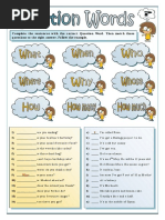 Workshop WH Questions