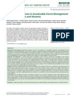 Training Programmes in Sustainable Forest Management in Austria, Croatia and Slovenia