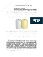 Applications of Sodium CarboxyMethyl Cellulose in The Paper Industry PDF