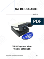 Manual Vision Screener Visiometro General Asde