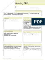 Active Learning Template for Milieu Therapy Technique