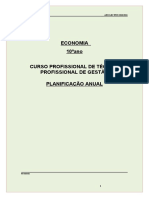 Planificação Longo Prazo Economia 10º Ano