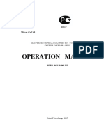 Operation Manual: IM17 Mitsar Co - LTD