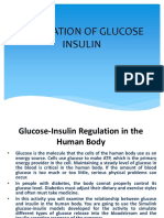 Regulation of Glucose Insulin