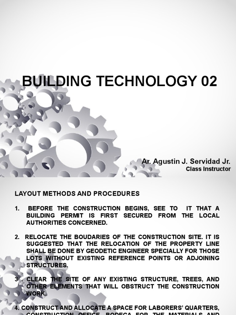 Building Construction Layout Guide | PDF | Deep Foundation | Framing ...