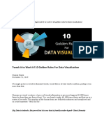 10 Golden Rules For Data Visualization