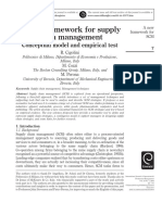 New Framework To SCM Cigolini2004