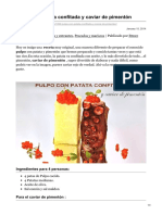 bavette.es-Pulpo con patata confitada y caviar de pimentón