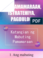 Pamamaraan Estratehiya Pagdulog