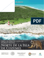 Programa de Manejo Del Área de Protección de Flora y Fauna Isla Cozumel