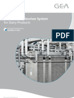 Automatic Pasteuriser System: For Dairy Products