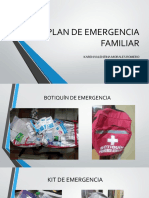 Plan de Emergencia Familiar