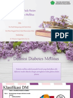 ANESTESI PADA PASIEN DIABETES MELLITUS Dwidwi