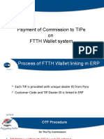 FTTH Commission Payment Process
