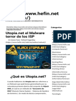El Malware Terror de Los ISP - HEFIN