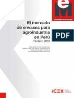 El Mercado de Envases para Agroindustria en Perú: Febrero 2018