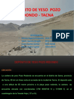 Depósito de Yeso Pozo Redondo