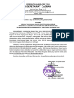 Pengumuman Jadwal SKB CPNS Kab Tebo 2020 PDF