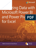 Analyzing Data With Power BI and Power Pivot For Excel-2017 PDF