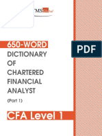 CFA Dict Part 1