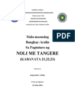 Noli Me Tangere-Kabanata 21,22,23 (Anjannette C. Valdez)