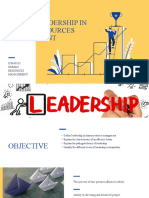 Topic 2: Leadership in Human Resources Management