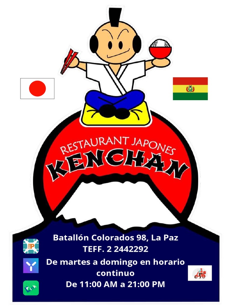 Menú del Restaurant Japonés Kenchan | PDF | Cocina japonesa | ensalada
