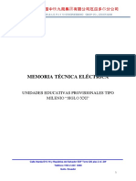 MEMORIA TECNICA ELECTRICA DE UEPTM MODIFICATORIO