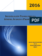 Investigación Transcompleja Génesis Avances y Prospectivas
