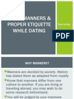 Table Manners & Proper Etiquette While Dating: Teen Living