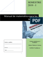 Manual MPN 02 Descargar Imprimir y Traer Todas Las Clases de Matemática