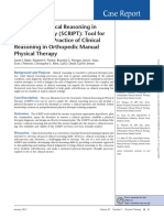Systematic Clinical Reasoning PT Script