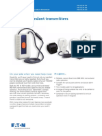 701/ 702 Pendant Transmitters: On Your Side When You Need Help Most