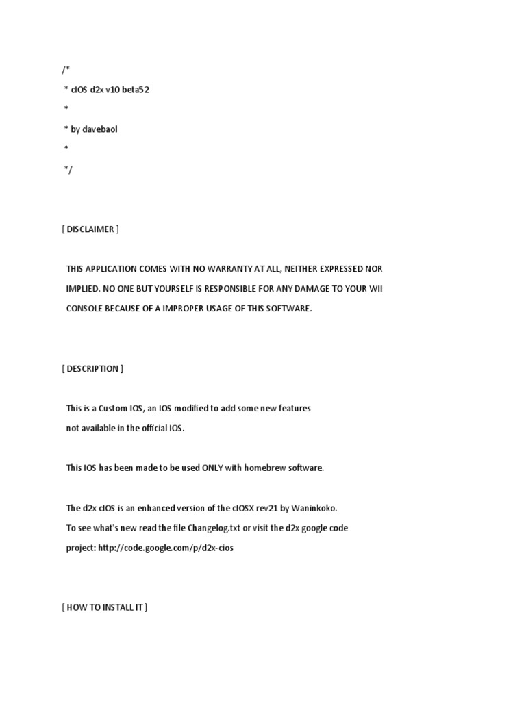 cIOS d2x v10 Beta52 PDF Ios Mobile App