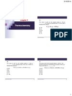 Thermochemistry Calculations