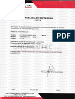 CONSTANCIA DE REPARACION 19-516 TECLE DE CADENA 10TN M00000003741.pdf