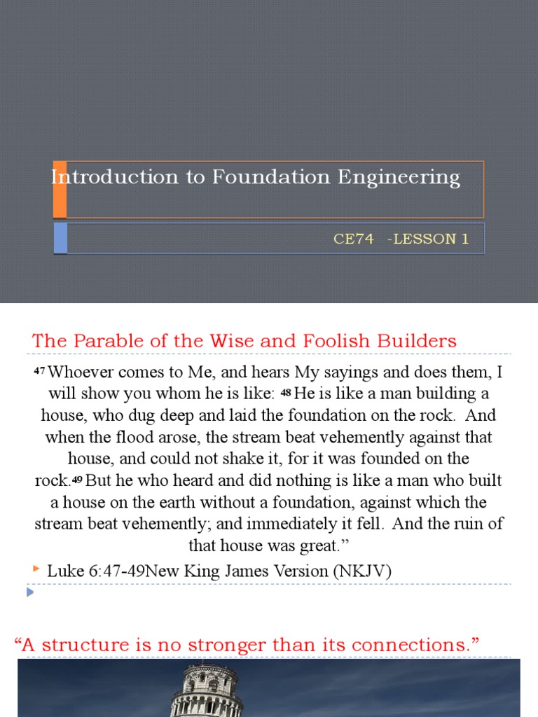 Introduction To Foundation2018 | PDF | Strength Of Materials | Deep ...