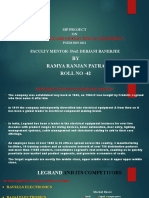 Ramya Ranjan Patra Roll No - 42: Product Analysis of Electrical Equipment