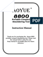 Aoyue: Instruction Manual