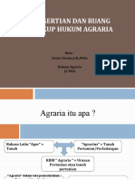 Hukum Agraria