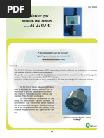 Chlorine Gas Measuring Sensor: Series