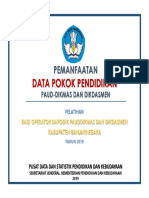 Pemanfaatan Dapodik - Banjarnegara PDF