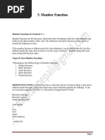 C++ Chapter-5,6