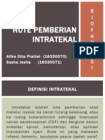 Intratekal